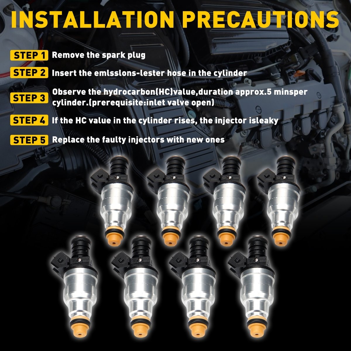 Ford GT 1999-2004 Fuel injectors Set