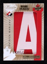 2015 Upper Deck Team Canada Master Collection 6/7 Patrick Marleau Patch 0c3