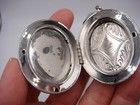 VINTAGE COSTUME SILVER TONE TWISTED ROPE CHAIN NECKLACE STAR LOCKET PENDANT — photo 10