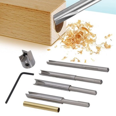 13x Pen Barrel Trimming System Carbon Steel Cutter Shafts For Woodworking Pe SET