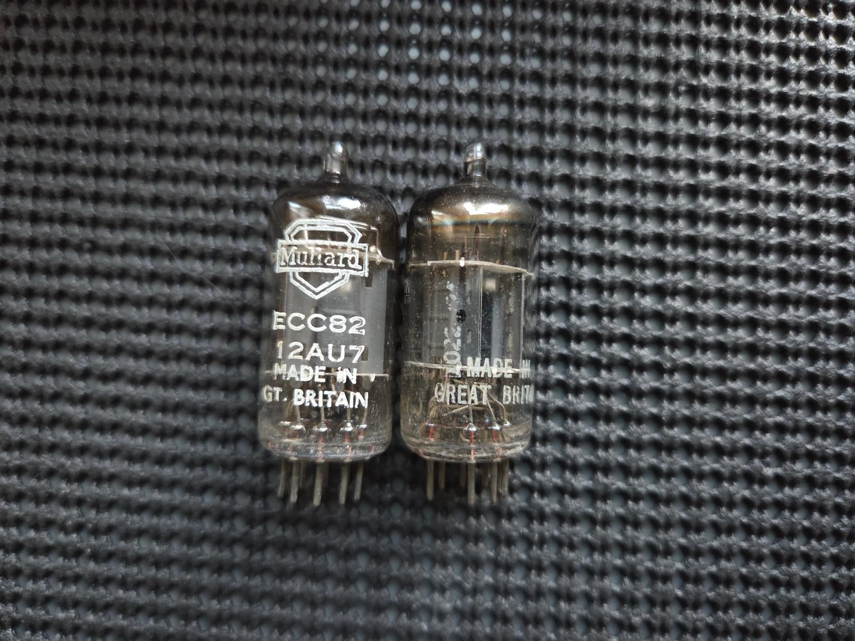 2本 ムラード ECC82 12AU7 BVA ブリマー UK 新品? 未使用? 2本 ムラード ECC82 12AU7 BVA ブリマー 新品? 未使用? 真空管 2本