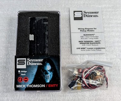 SEYMOUR DUNCAN Mick Thomson Blackouts EMTY AHB-3N Active 7-String Neck Pickup