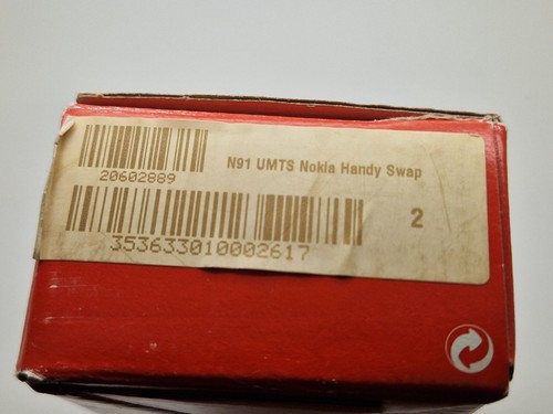 New Old Stock verpackt und versiegelt Nokia N91 -4GB (entsperrt) silber Handy - Bild 14 von 14