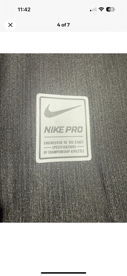 Nike Pro Therma-Fit Hyperwarm Hood Ski Mask Black Ships Same Day 10ct Order - Image 4 of 4