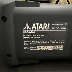 ATARI LYNX VINTAGE MODEL 1 HANDHELD CONSOLE WITH CASE!!