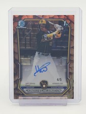 HANDELFRY ENCARNACION 2026 BOWMAN CHROME PEANUTS REFRACTOR 1ST AUTO /5 Q5690