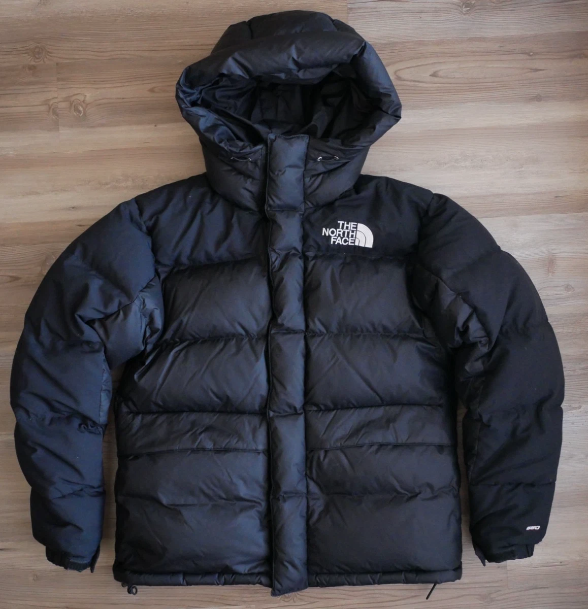 The North Face Black Down Hooded Puffer 550 Jacket Small