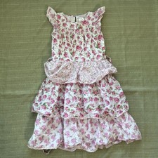 American Girl LoveShackFancy Girls Floral Dress Size 10 Great Condition