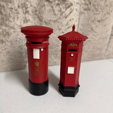 Post Office Red Pillar Box Ornaments | 5 Inches Tall | Collectable Royal Mail