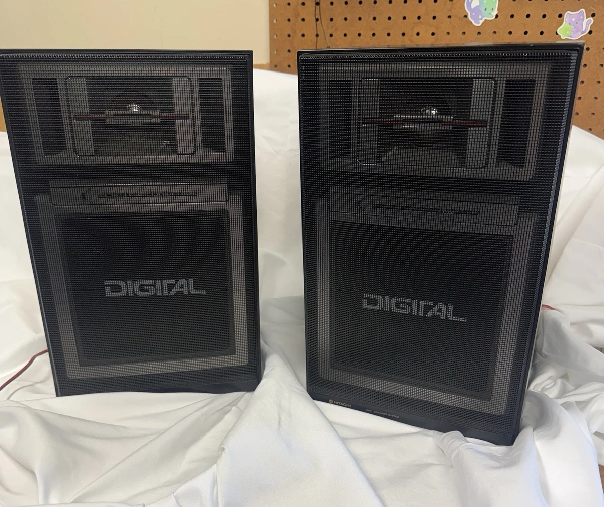 Hitachi Black Home Speakers and Subwoofers for sale | eBay