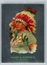 2008 Topps Heritage Chrome WWE Allen & Ginter #8 Chief Jay Strongbow