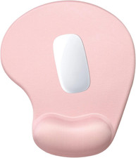 Ergonomic Mouse Pad with Wrist Rest Support, Gel Mouse Pads with Non-Slip PU Bas