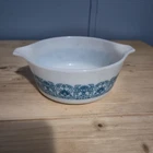 Vintage 472 Pyrex Horizon Blue Casserole Dish 1 1/2 Pt Excellent Cond No Lid