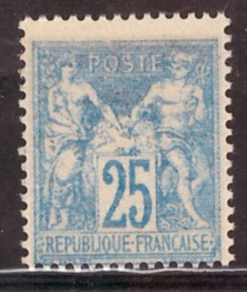 France Sage 25c outremer 68 neuf
