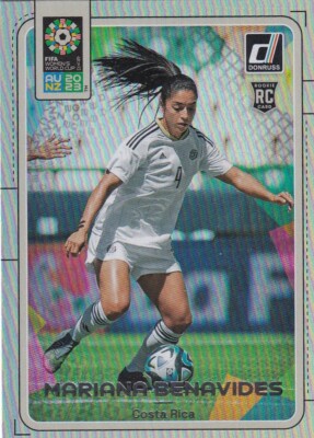 2023 Donruss FIFA Womens World Cup Silver Refractor #39 Mariana Benavides RC