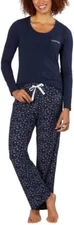 NWT Calvin Klein Womens 2 Piece Sleep Set Loungewear Pajamas S/XL $60 4HL355