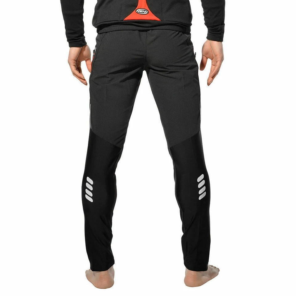 Nuevo RockBros Ciclismo Informal Negro Pantalones Deportivos Senderismo Pantalones Largos Reflectantes Foto 3 de 4