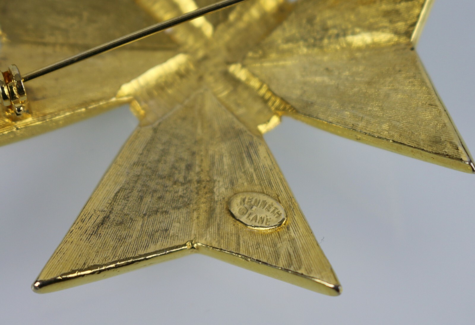 Vintage KJL Kenneth Jay Lane KJL Maltese Cross Pi… - image 6