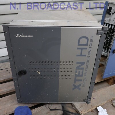 Grass valley 4ME xten HD vision mixer mainframe with FX, RAM rec  Ideal frame fo