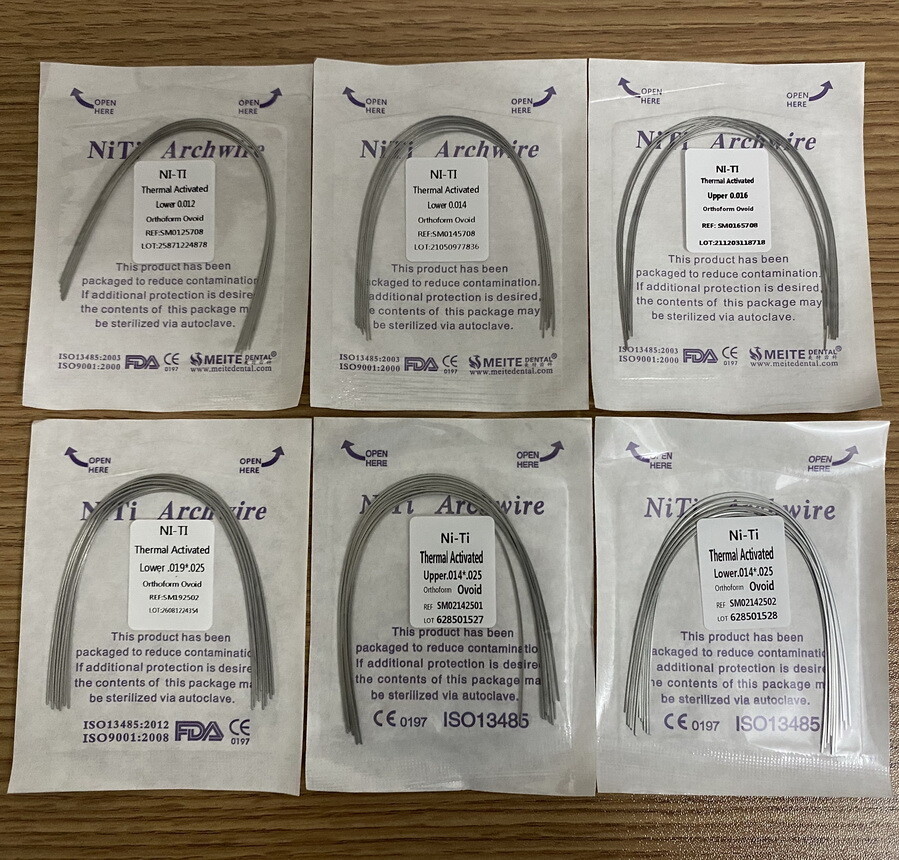 US$ 18.00 - 10 pack Dental orthodontic 014 Lower thermal activated niti