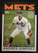 2021 Topps #86B-46 1986 Topps 35th Anniversary Andres Gimenez Rookie RC