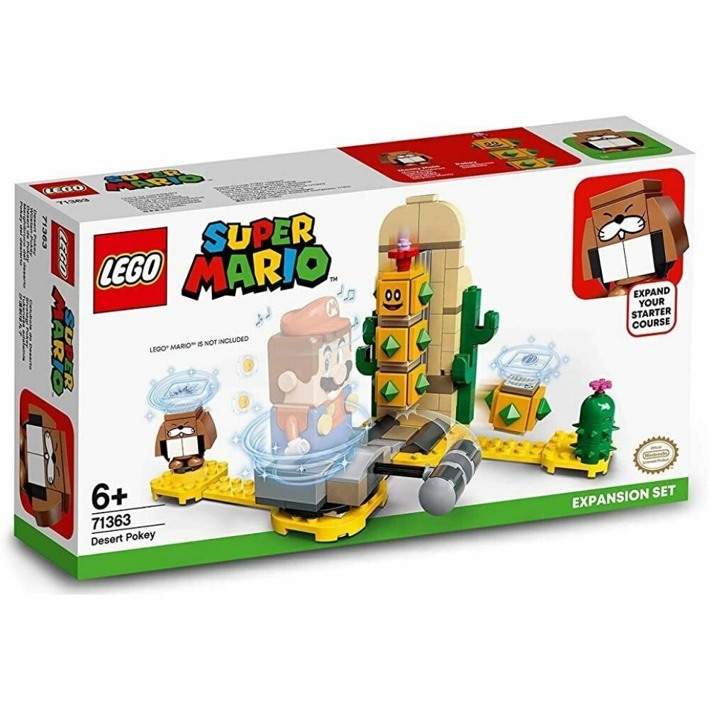 LEGO Super Mario 71363 Désert de Pokey pour étendre un parcours de briques créatif
