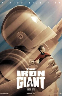 Warner Bros The Iron Giant 11" x 17" Collector's Movie Poster ( T1 )