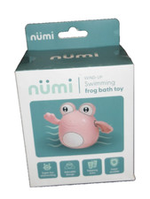 Numi Childs Wind Up Swimming Frog Bath Toy