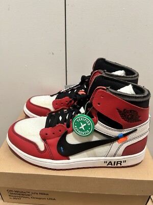 Size 9 - Jordan 1 Retro OG x Off-White High Chicago | AA3834-101