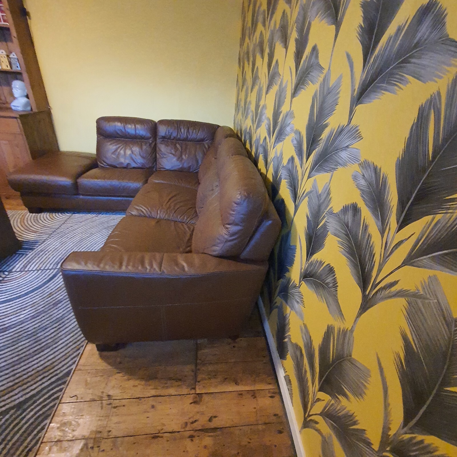 Leather Corner Sofa eBay