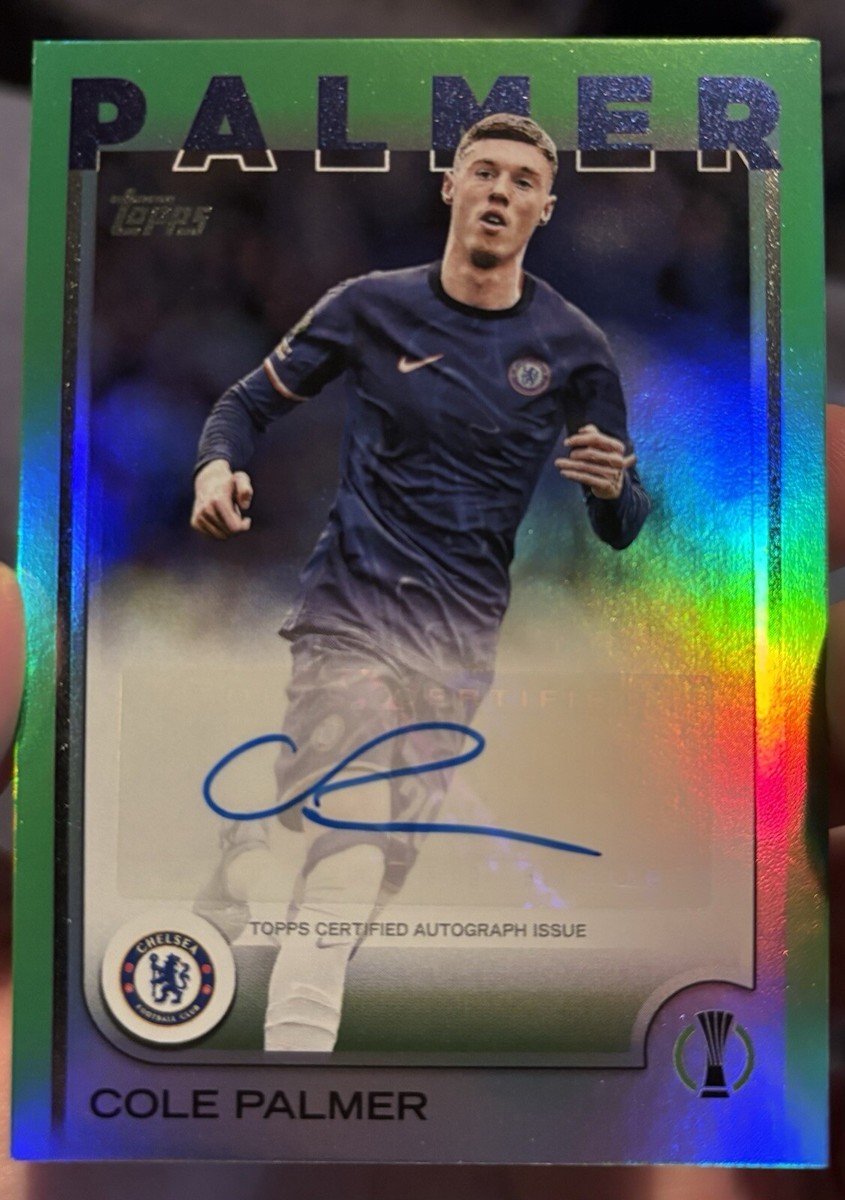 Topps 24-25 UCC Cole Palmer auto /199（コール・パーマー topps 無く 