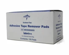 MEDLINE MDS090855 Adhesive Tape Remover Pads - 100PADS