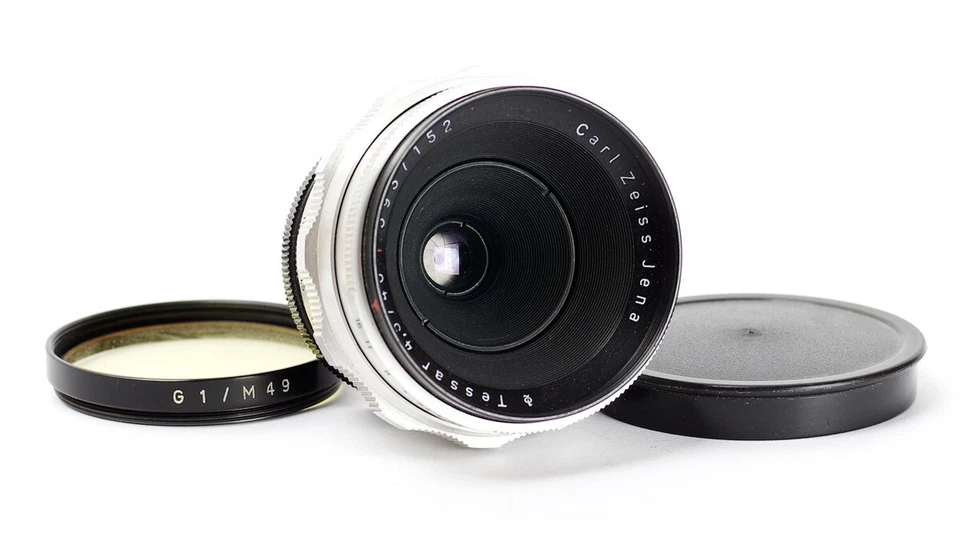 Carl Zeiss Jena Tessar 4.5/40mm RED T Wide Angle for M42 No.3937152 - Image 2 of 3