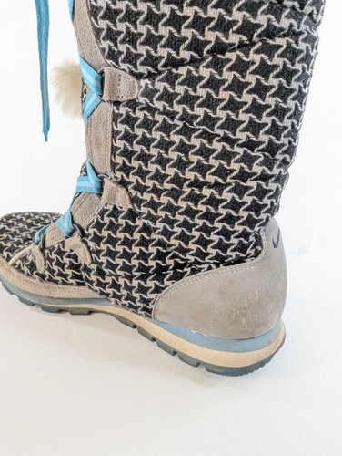 Nike Winter Hi 3 Premium Sneaker Boots Womens Size 8.5 Faux Fur 14” 333619-041 - Picture 15 of 16