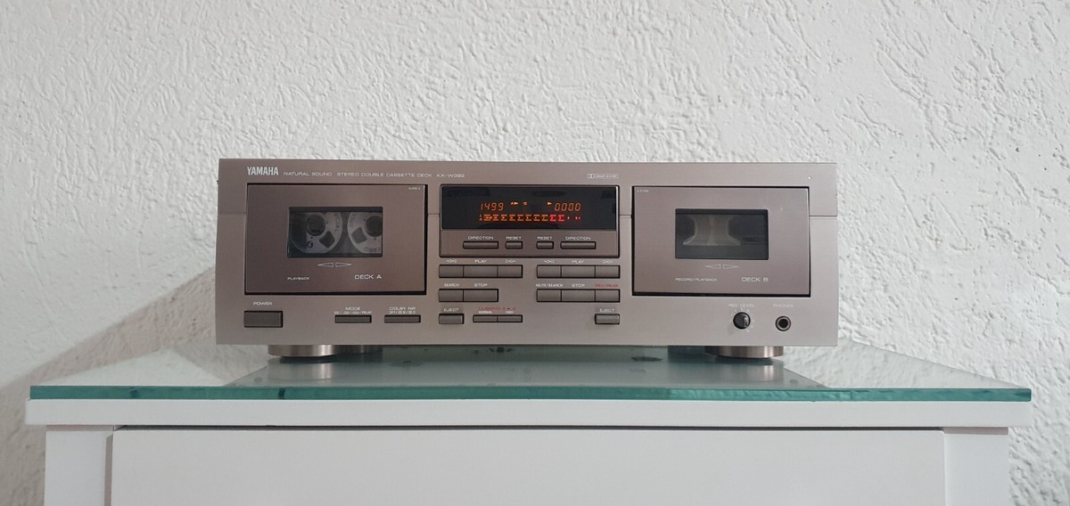 YAMAHA KX-W392 NATURAL SOUND STEREO DOUBLE KASETTE DECK | eBay