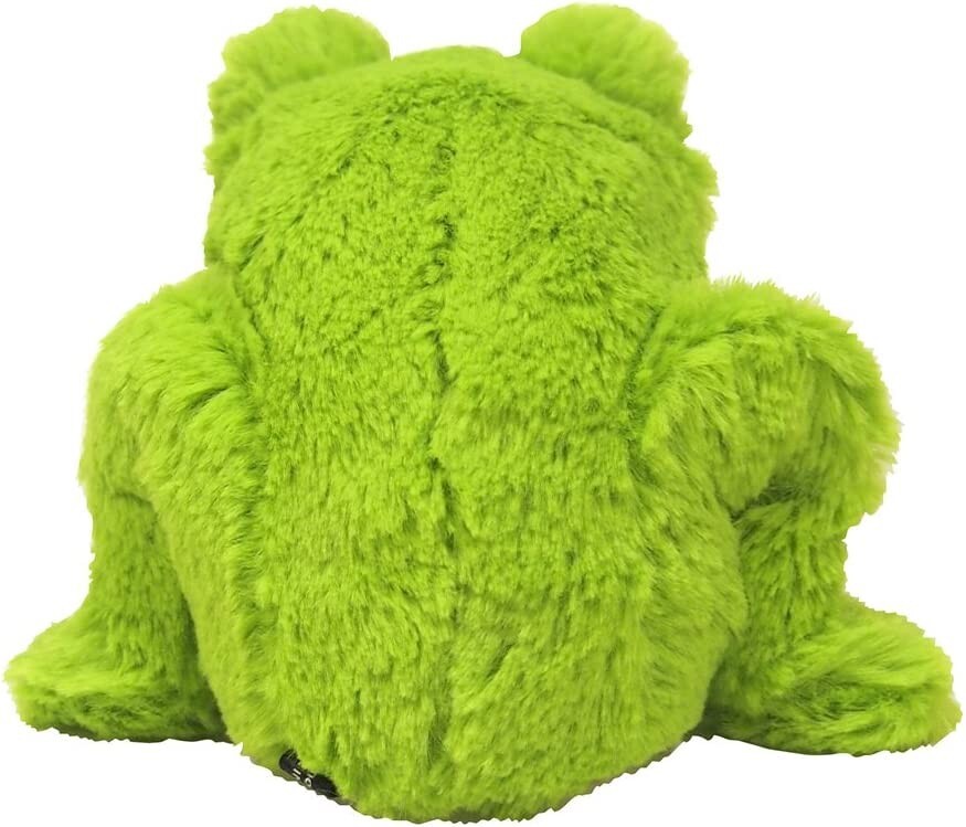 Sun Lemon Fluffy Frog Plush Toy Doll 4.7in S Size Green Japan