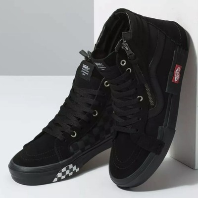 vans sk8 hi cap lx black