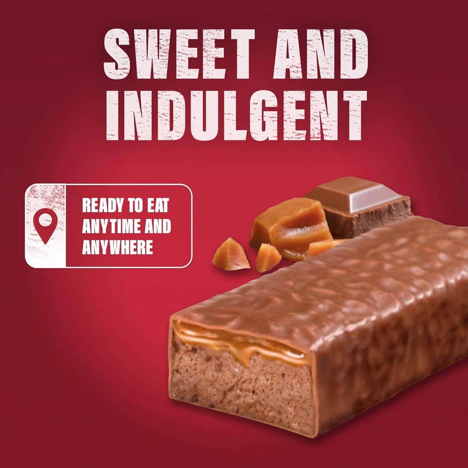 Slimfast Snack Bar, Low Calorie Snack, Choc Caramel Flavour, 30 X 26 G Multipack - Image 4 of 4