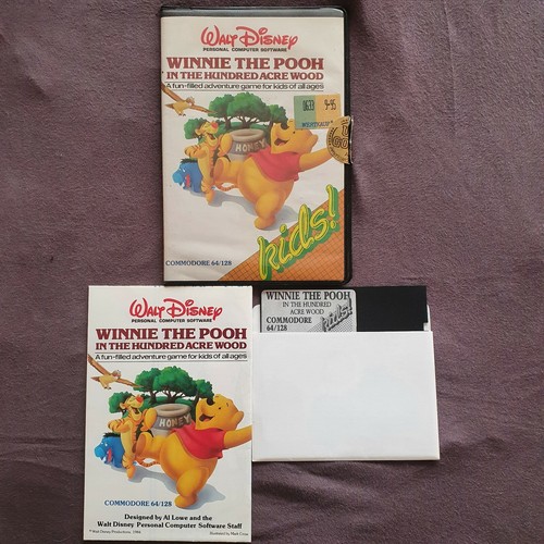 Winnie the Pooh in the Hundred Acre Wood (1984, Walt Disney) – C64 Adventure - Bild 1 von 11