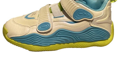 AND1 große Kinder Größe 3 Riemen Sportschuhe Farbe weiß NEU - Bild 12 von 18