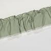 Ellis Curtain Madelyn Ruflled Victorian Swag for Windows 82" x 38" Sage - Picture 6 of 6