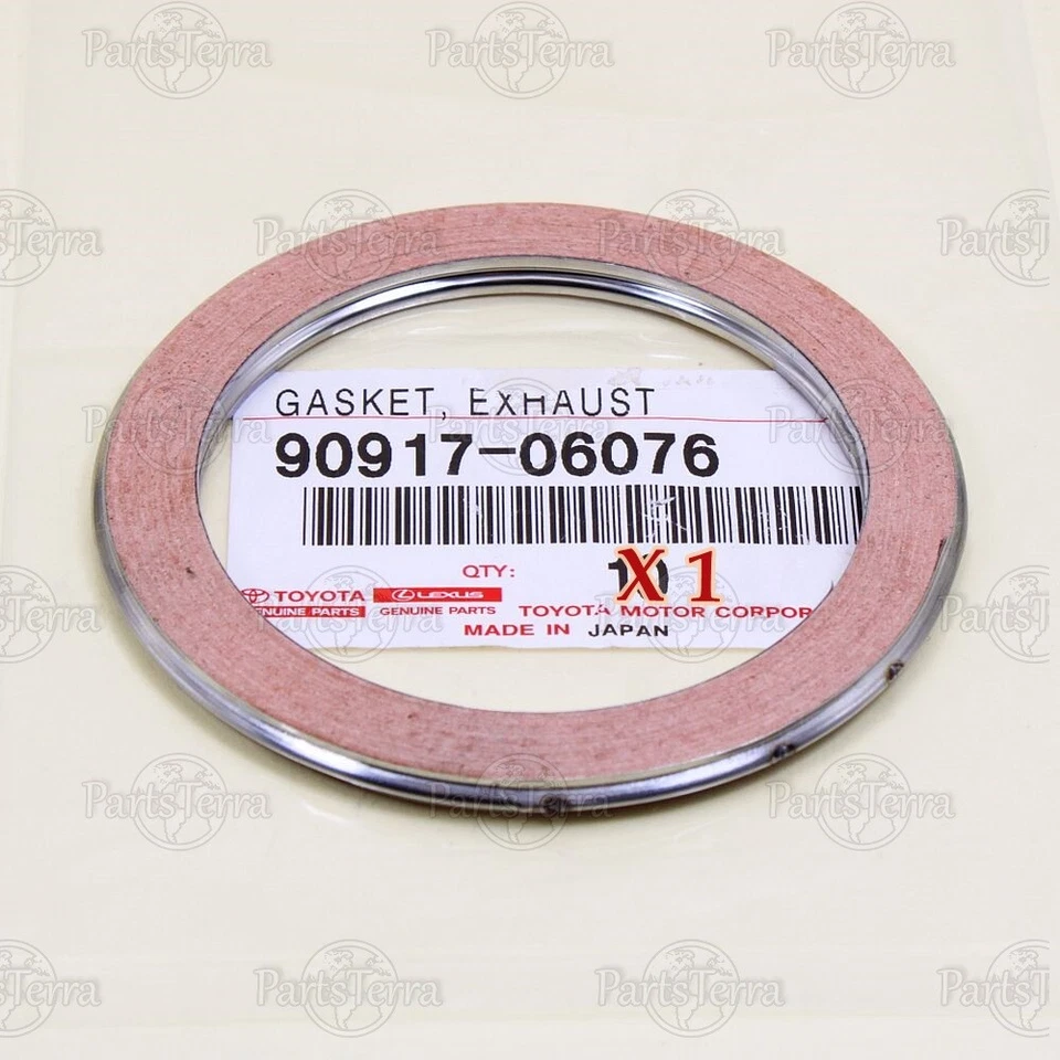 90917-06076 Junta Conector Tubo de Escape Original Nuevo Toyota LEXUS - 1 PIEZA Foto 2 de 4