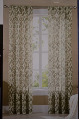 Curtains Drapes Valances Home Garden Jcpenney La Scala Floral Silk Pole Top Rod Pocket Lined Panel Curtain Aeromodelling Or Id