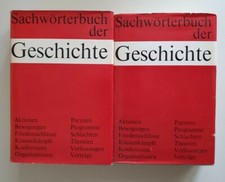 Marxismus-Leninismus - 2 Original DDR Sachw&ouml;rterb&uuml;cher Geschichte - Dietz Verlag