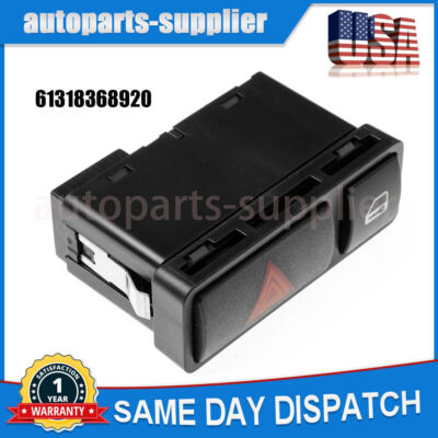 Hazard Warning Door Central Lock Locking Switch 61318368920 For   E46 E53 E85 #F