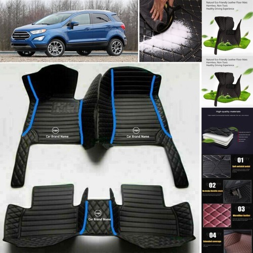 For Ford Ecosport Explorer Mustang Mach-E Car Floor Mats Custom Pads Waterproof - Imagen 10 de 34