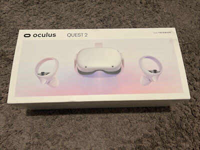 Meta Oculus Quest 2 256GB Standalone VR Headset - White w/ Included Elite Strap