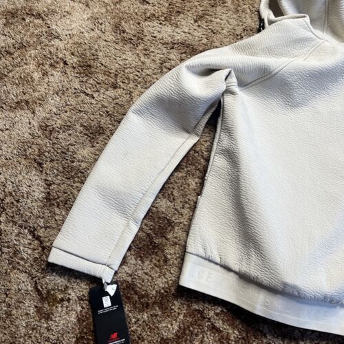 New Balance Ivory Zip Up Athletic Jacket Women Size SMALL NEW - Picture 11 of 11
