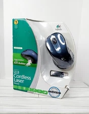 Logitech LX8 Cordless Laser Mouse USB PC/MAC Comfort Grip-NEW IN BOX