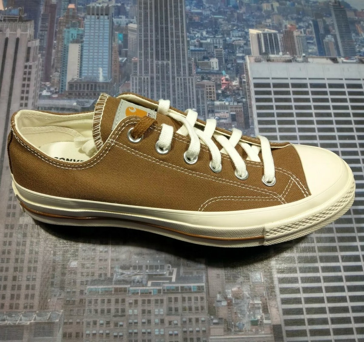 Converse x Carhartt WIP Chuck 70 Ox Low Top Hamilton Brown Mens